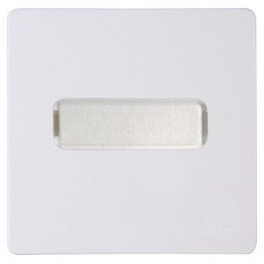 (A3) Wisseltoets met schrijfvenster HK05 serie zuiver wit art.nr: 3342.0200.2 (A3) Wisseltoets met schrijfvenster HK05 serie zuiver wit art.nr: 3342.0200.2