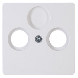 (A6) afdekplaatje t.v.stopcontact HK05 serie kleur zuiver wit artnr:3349.0200.3 (A6) afdekplaatje t.v.stopcontact HK05 serie kleur zuiver wit artnr:3349.0200.3
