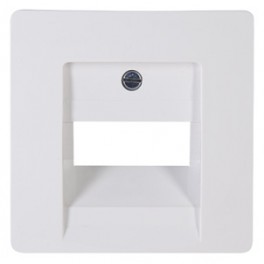 (A6) afdekplaatje datastopcontact. HK05 serie kleur zuiver wit artnr:3261.0200.4 (A6) afdekplaatje datastopcontact. HK05 serie kleur zuiver wit artnr:3261.0200.4