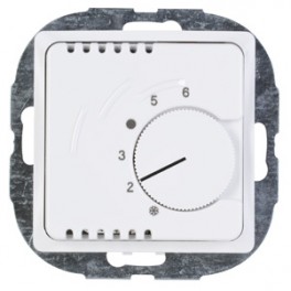 (A2) thermostaat inbouw met wisselcontact HK05 serie kleur zuiver wit artnr: 2904.0201.0 (A2) thermostaat inbouw met wisselcontact HK05 serie kleur zuiver wit artnr: 2904.0201.0