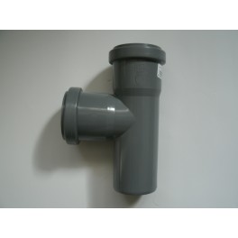 (ZK1)Ht insteekafvoerbuissysteem T-stuk maat : 32 mm graden:87 art.nr :805001102 (ZK1)Ht insteekafvoerbuissysteem T-stuk maat : 32 mm graden:87 art.nr :805001102
