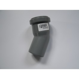 (ZE2) Ht insteekafvoerbuissysteem bocht maat : 40 mm graden :30 art.805001056 (ZE2) Ht insteekafvoerbuissysteem bocht maat : 40 mm graden :30 art.805001056