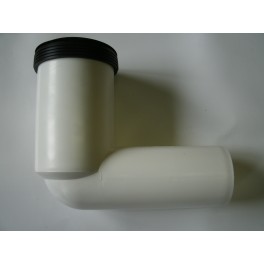 Nieuw !! BAMPI -Prolung insteekbocht bocht 90 mm met rubbere insteekaansluiting Nieuw !! BAMPI -Prolung insteekbocht bocht 90 mm met rubbere insteekaansluiting