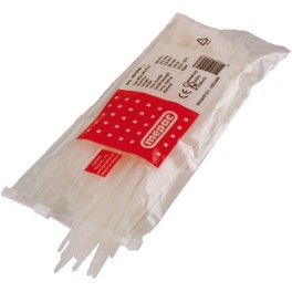 zakje(100st) stevige bundelbandjes transparant lengte 29 cm zakje(100st) stevige bundelbandjes transparant lengte 29 cm