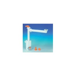 (L) LIRA Spazio 1NT Sifonset met schoonmaakdop voor enkele spoelbak in uw keuken metallic kleur art:9.1289.02 (L) LIRA Spazio 1NT Sifonset met schoonmaakdop voor enkele spoelbak in uw keuken metallic kleur art:9.1289.02