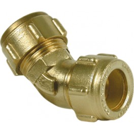 Speciale bochtkoppeling 135 graden 22 mm art 833111 Speciale bochtkoppeling 135 graden 22 mm art 833111