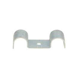(B9)Metalen buis klem voor vloer of wand dubbelvoudig 19-20 mm (B9)Metalen buis klem voor vloer of wand dubbelvoudig 19-20 mm