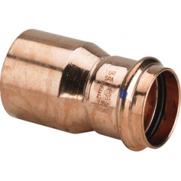 (A1)Pers inschuifverloop kopere buis voor warm en koud water 15 x 12 mm art 815175 (A1)Pers inschuifverloop kopere buis voor warm en koud water 15 x 12 mm art 815175