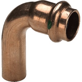 (A1)Insteekbocht 90 graden kopere buis voor warm en koud water 12 mm art 814087 (A1)Insteekbocht 90 graden kopere buis voor warm en koud water 12 mm art 814087
