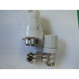 (F)Radiatorthermostaatkraan compleet als set met knop art 88.21.253 + 88.21.400 (F)Radiatorthermostaatkraan compleet als set met knop art 88.21.253 + 88.21.400