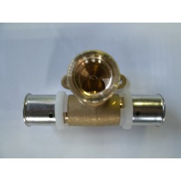 Comisa muurplaat doorlopende leiding 16mm x 1/2 x 16 mm art 87.54.032 Comisa muurplaat doorlopende leiding 16mm x 1/2 x 16 mm art 87.54.032