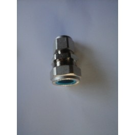 Verloopkoppeling voor 3/8 metalen/ijzeren buis naar 16 mm meerlagenbuis 16x2.0mm Verloopkoppeling voor 3/8 metalen/ijzeren buis naar 16 mm meerlagenbuis 16x2.0mm