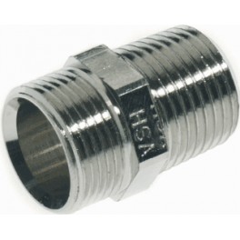 Verloopkoppeling M22 buitendraad x 1/2 buitendraad art 2697027 Verloopkoppeling M22 buitendraad x 1/2 buitendraad art 2697027