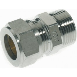 Verloopkoppeling M22 buitendraad x 1/2 buitendraad art 2697084 Verloopkoppeling M22 buitendraad x 1/2 buitendraad art 2697084