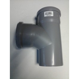 Nieuw!! BAMPI T-stuk 90 mm 90 graden meelopend Nieuw!! BAMPI T-stuk 90 mm 90 graden meelopend