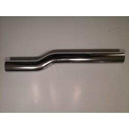 (K) Chrome flauwe S- bocht 32 mm (verloop 2,5 cm ) voor aan sluiten sifon art F408CR002 (K) Chrome flauwe S- bocht 32 mm (verloop 2,5 cm ) voor aan sluiten sifon art F408CR002