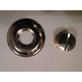 Chrome afsluitset ,dop 3/8 met mooie rozet, en chrome schroevedraaier-dop art F51CR001 Chrome afsluitset ,dop 3/8 met mooie rozet, en chrome schroevedraaier-dop art F51CR001