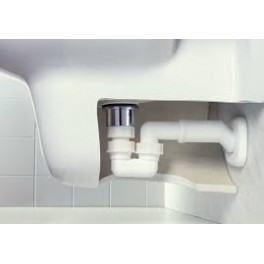 (L)Speciaal!!Lira sifonset voor bidet en bij te hoge afvoer wastafel met verloopsok 2,5 cm art 1643.001 (L)Speciaal!!Lira sifonset voor bidet en bij te hoge afvoer wastafel met verloopsok 2,5 cm art 1643.001