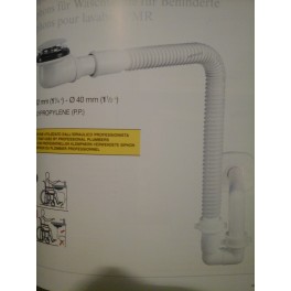 (L)Nieuw! Complete afvoerset voor zowel 40 als 32 mm geschikt met flexibeleslang voor invalide wastafel /spoelbak art.A.3200.28 (L)Nieuw! Complete afvoerset voor zowel 40 als 32 mm geschikt met flexibeleslang voor invalide wastafel /spoelbak art.A.3200.28
