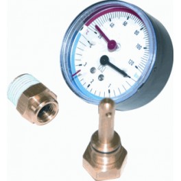 Druk/temperatuurmeter aansluiting 1/2 art 855403 Druk/temperatuurmeter aansluiting 1/2 art 855403