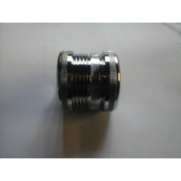 (K)chrome schroefsok om chr. buizen 32 mm met elkaar te verbinden met 2 moeren en 2 rubber afsluitring art.nr jos 805003830 (K)chrome schroefsok om chr. buizen 32 mm met elkaar te verbinden met 2 moeren en 2 rubber afsluitring art.nr jos 805003830