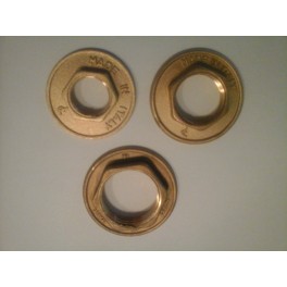 Grote Plaatring "1' (duims) voor vastzetten van kranen , draadbuis ,koppelingen met draad art F198R004 Grote Plaatring "1' (duims) voor vastzetten van kranen , draadbuis ,koppelingen met draad art F198R004