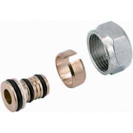 Aansluit/onderblok-setje 2 st aansluitkoppelingen M22 draad naar 16 x 2.2 mm buis art 3559424 Aansluit/onderblok-setje 2 st aansluitkoppelingen M22 draad naar 16 x 2.2 mm buis art 3559424