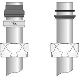 Aansluitsetje 2st voor o.a JAGA radiatoren/convectoren M24 x 14 mm 2.0 mm buis art2793727 Aansluitsetje 2st voor o.a JAGA radiatoren/convectoren M24 x 14 mm 2.0 mm buis art2793727