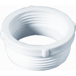 Kunststof koppelring van `2 duims`x "1 1/2 " duims voor veranderen draad afvoerplug art 6387997 Kunststof koppelring van `2 duims`x "1 1/2 " duims voor veranderen draad afvoerplug art 6387997