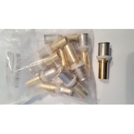 (D1)Comisa perskoppeling overgang 5cm spie-eind 16mm meerlagenbuis x kopere/c.v. buis 15 mm 10 st levertijd zie info (D1)Comisa perskoppeling overgang 5cm spie-eind 16mm meerlagenbuis x kopere/c.v. buis 15 mm 10 st levertijd zie info