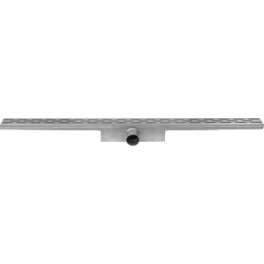 (AA) Info:Easydrain rvs douchegootset serie compact 30 enkel rooster 80 cm breedte flex-set met uitlaat 40 mm art 3509569 (AA) Info:Easydrain rvs douchegootset serie compact 30 enkel rooster 80 cm breedte flex-set met uitlaat 40 mm art 3509569