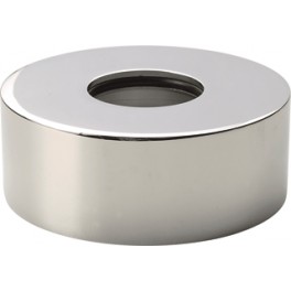 (K) Design- rozet chroom 32 mm , hoogte 3 cm , diameter 8 cm art 4348769 (K) Design- rozet chroom 32 mm , hoogte 3 cm , diameter 8 cm art 4348769