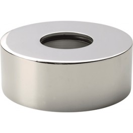 Ondenkbaar Telemacos Willen K) Design- rozet chroom 32 mm , hoogte 3 cm , diameter 8 cm art 4348769