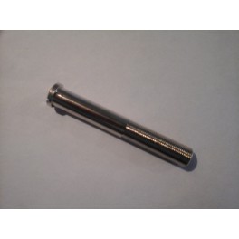 (L) Extra superlange lange r.v.s. schroef 8,5 cm art 8.0100.52 voor spoelbak-afvoerkomplug art 1945.040 (L) Extra superlange lange r.v.s. schroef 8,5 cm art 8.0100.52 voor spoelbak-afvoerkomplug art 1945.040