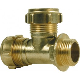 Speciaal knel t-stuk 15 mmx 15mm x 1/2 buitendr. art 833855 Speciaal knel t-stuk 15 mmx 15mm x 1/2 buitendr. art 833855