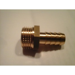 Losse messing aansluittule 1/2 duims buitendraad x 13 mm slangverbinding art F13R012 Losse messing aansluittule 1/2 duims buitendraad x 13 mm slangverbinding art F13R012