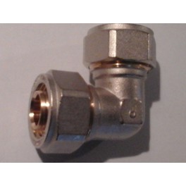 Eurokono kniekoppeling voor kunststof meerlagenbuis 32 mm x 32 mm art.nr: 88.04.050 Eurokono kniekoppeling voor kunststof meerlagenbuis 32 mm x 32 mm art.nr: 88.04.050