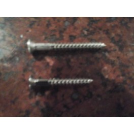 (K) chrome zadel bevestiging setje van 2 chrome schroeven 4.0x 30mm (K) chrome zadel bevestiging setje van 2 chrome schroeven 4.0x 30mm
