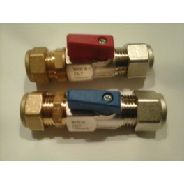 setje (2 stuks) kogelafsluiters 15 mm buis x 16mm kunststof water/c.v.meerlagenbuis setje (2 stuks) kogelafsluiters 15 mm buis x 16mm kunststof water/c.v.meerlagenbuis