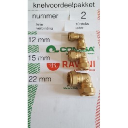 Voordeelpakket knelkoppelingen nr 2 Levertijd zie info. Voordeelpakket knelkoppelingen nr 2 Levertijd zie info.