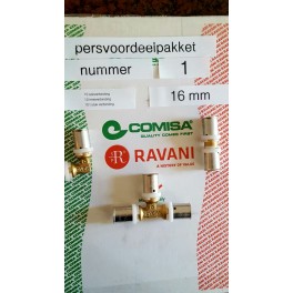 Voordeelpakket perskoppelingen nr 1 Levertijd zie info. Voordeelpakket perskoppelingen nr 1 Levertijd zie info.