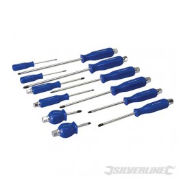12 delige installatieschroevedraaierset voor loodgieters art 467700 12 delige installatieschroevedraaierset voor loodgieters art 467700