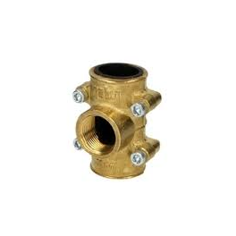 Afdichtklem 22 mm met 1/2 aansluiting aftakking voor moeilijk bereikbare plekken Afdichtklem 22 mm met 1/2 aansluiting aftakking voor moeilijk bereikbare plekken