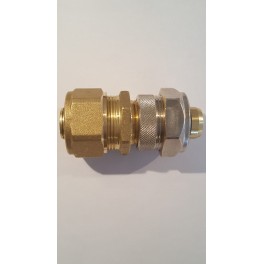 Overgangskoppeling speciaal van 25mm x 2.5 mm meerlagenbuis naar 26mm x 3.0 mm meerlagenbuis art 4312336 Overgangskoppeling speciaal van 25mm x 2.5 mm meerlagenbuis naar 26mm x 3.0 mm meerlagenbuis art 4312336