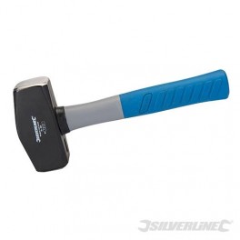 Moker 1.81 kg met steel van versterkt glasvezel voor bouw en installatiewerkzaamheden art HA38 Moker 1.81 kg met steel van versterkt glasvezel voor bouw en installatiewerkzaamheden art HA38