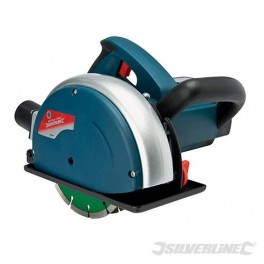 Fraismachine geleverd met 2 diamant slijpschijven voor het maken van sleuven voor uw leidingwerk art 817089 Fraismachine geleverd met 2 diamant slijpschijven voor het maken van sleuven voor uw leidingwerk art 817089