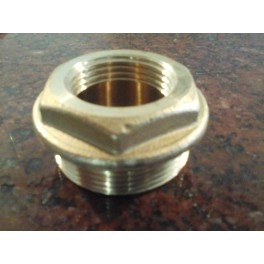 (X17) draadfitting verlopend " 11/4 " duims buitendraad x "1 " duims binnendraad art.nr: 77.14.050/77.14.180 (X17) draadfitting verlopend " 11/4 " duims buitendraad x "1 " duims binnendraad art.nr: 77.14.050/77.14.180