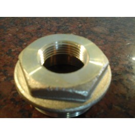 (X17) draadfitting verlopend " 1 1/2 " duims buitendraad x "3/4 " duims binnendraad art.nr: 77.14.060/77.14.181 (X17) draadfitting verlopend " 1 1/2 " duims buitendraad x "3/4 " duims binnendraad art.nr: 77.14.060/77.14.181