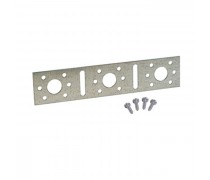 (D1) speciale bevestigingstrip met vier schroeven om muurplaten op te bevestigen art.nr: 87.49.600