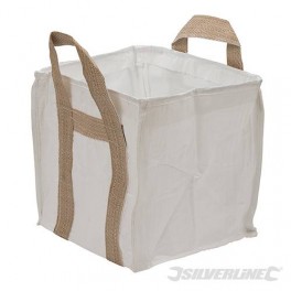 Gevlochten Bulk-Puinzak 45cmx45cmx45cm met twee stevige handvaten art 497227 Gevlochten Bulk-Puinzak 45cmx45cmx45cm met twee stevige handvaten art 497227